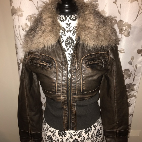 NWOT “Jessica Simpson” Sexy small Bomber Jacket - Picture 2 of 5